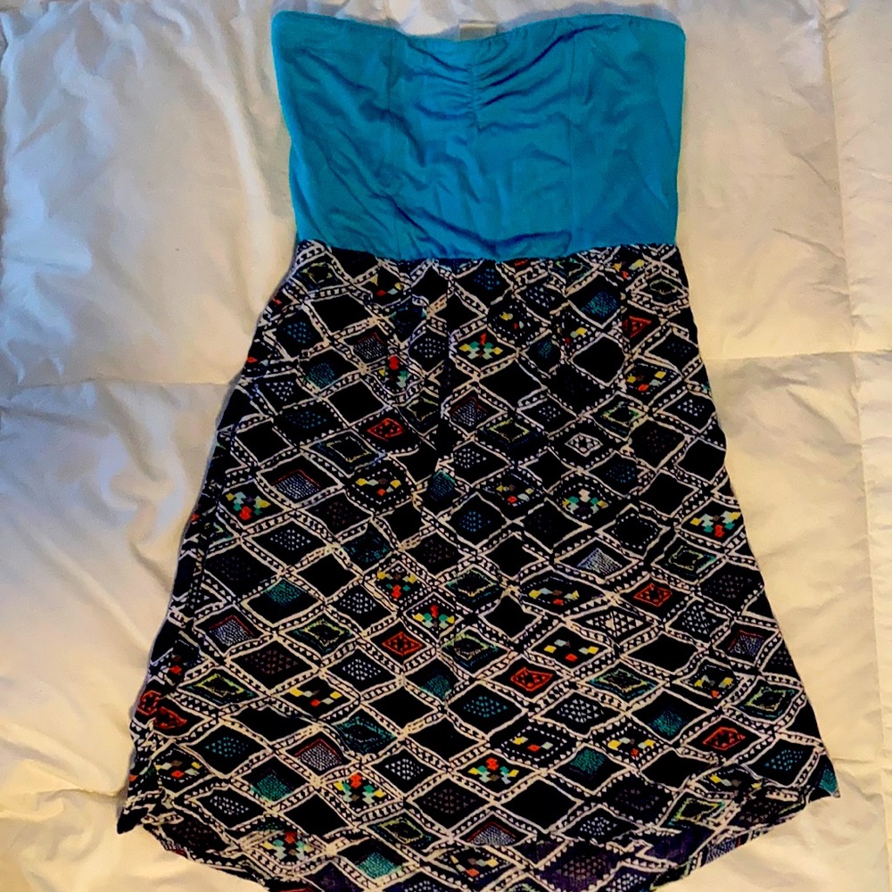 Roxy strapless summer dress